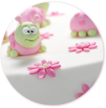 Animal en pâte à sucre